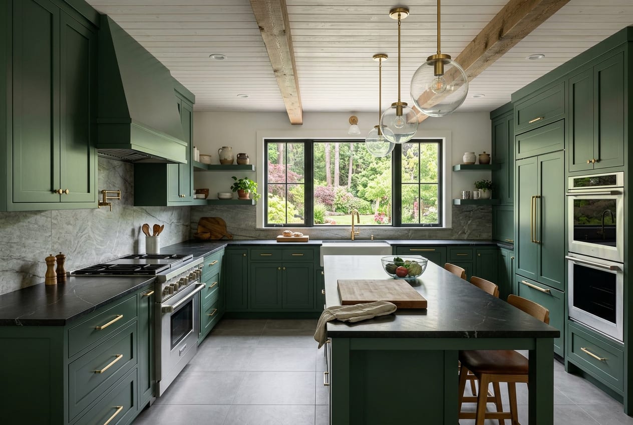 Cisneros Kitchen Remodeling Co, kitchen remodeling in Olympia, completed project 1